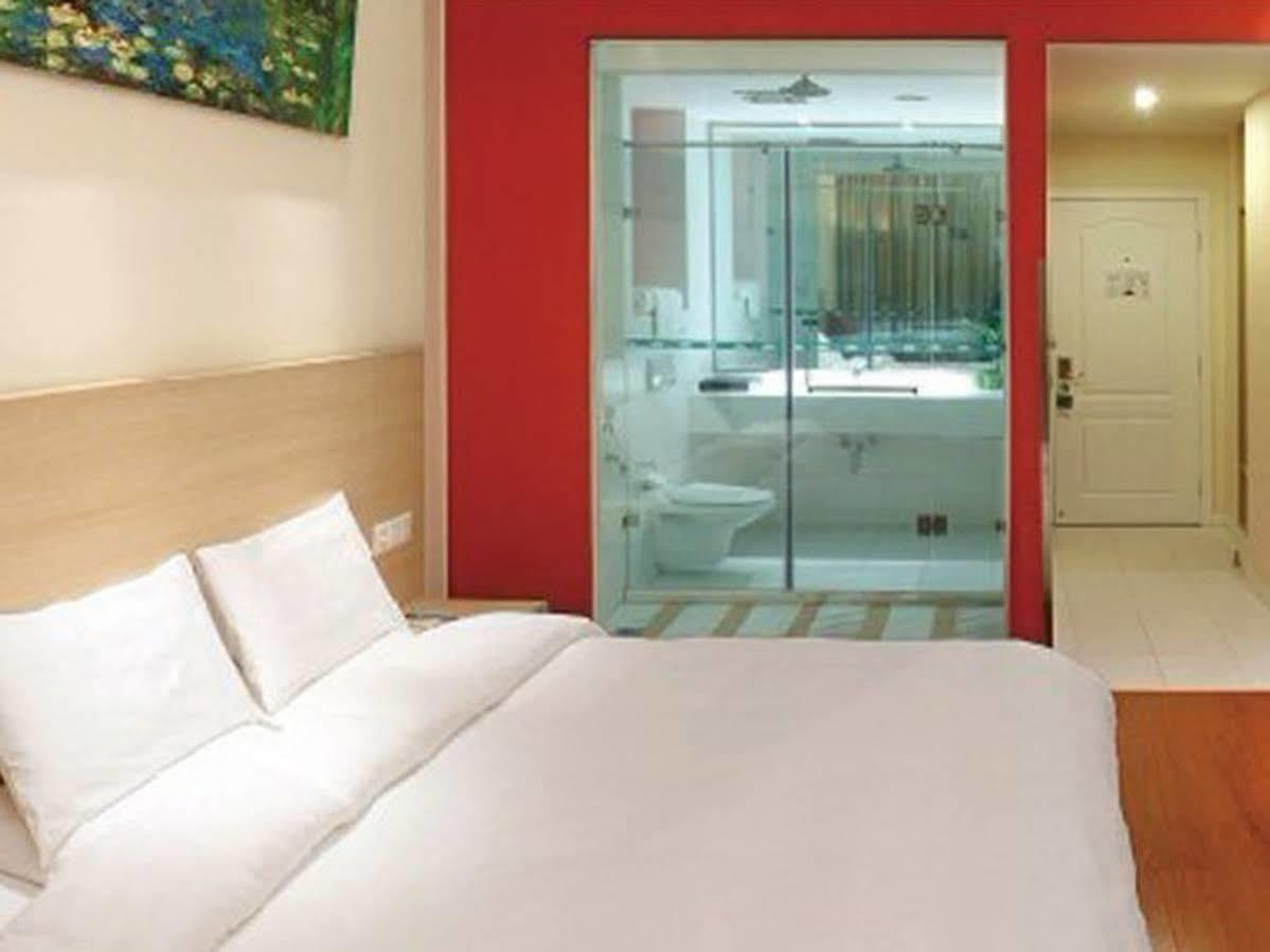 Hanting Hotel Pequim Exterior foto